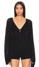 House of Harlow 1960 x REVOLVE Salene Mesh Cardigan in Black - House of Harlow 1960 x REVOLVE Cardigan en Maille Salene en Noir - House of Harlow 1960 x REVOLVE Salene 黑色网眼开衫 - House of Harlow 1960 x REVOLVE Salene Mesh Cardigan in Schwarz - House of Harlow 1960 x REVOLVE Salene 메시 카디건 in 블랙 - Cardigan in rete Salene House of Harlow 1960 x REVOLVE in nero