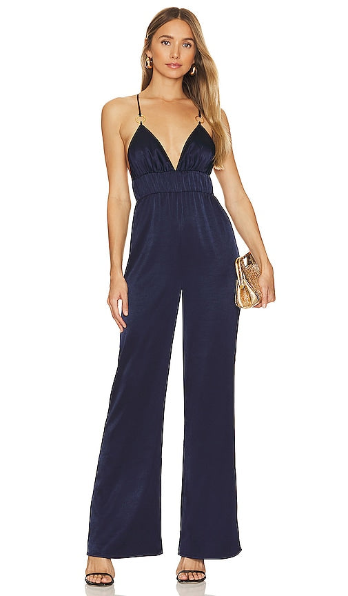 House of Harlow 1960 x REVOLVE Vianne Jumpsuit in Navy - House of Harlow 1960 x REVOLVE COMBINAISON Vianne en Marine - House of Harlow 1960 x REVOLVE Vianne 海军蓝连身裤 - House of Harlow 1960 x REVOLVE Vianne Jumpsuit in Marineblau - House of Harlow 1960 x REVOLVE Vianne 점프수트 네이비 색상 - Tuta House of Harlow 1960 x REVOLVE Vianne in blu scuro