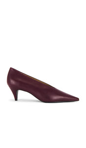 House of Harlow 1960 x REVOLVE X Revolve Audre Pump in Burgundy | Burgundy Pump Heels for Women