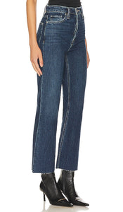 Hudson Jeans Faye Ultra High Rise Flare in Blue