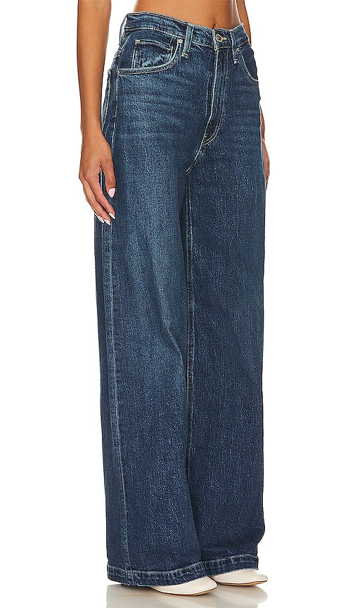 Hudson Jeans James High Rise Wide Leg in Blue