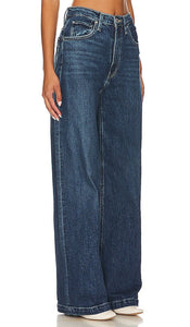 Hudson Jeans James High Rise Wide Leg in Blue