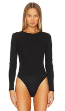 Hudson Jeans Knot Back Bodysuit in Black