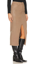 Hudson Jeans Reconstructed Skirt in Beige