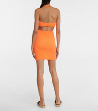 Hunza G Cecile cutout minidress