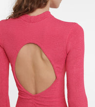 Hunza G Clara cutout minidress