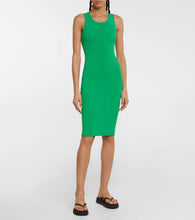 Hunza G Iris scoop-neck bodycon minidress