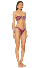 Hunza G Jean Bikini Set in Wine