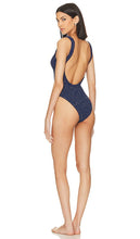Hunza G Square Neck One Piece in Navy - Hunza G - Une pièce à col carré - Bleu marine - Hunza G 海军蓝方领一件 - Hunza G-Einteiler mit quadratischem Ausschnitt in Marineblau - Hunza G 스퀘어넥 원피스 네이비 색상 - Costume intero Hunza G con collo quadrato in blu scuro