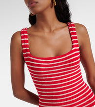 Hunza G Striped minidress