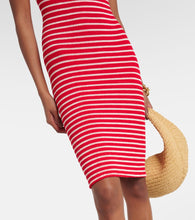 Hunza G Striped minidress