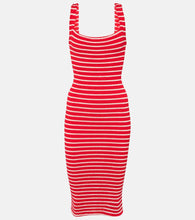 Hunza G Striped minidress