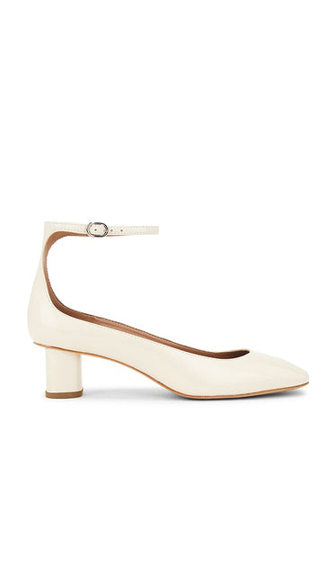 INTENTIONALLY BLANK Wylde in Neutral | Cream Sling Back Heels for Women