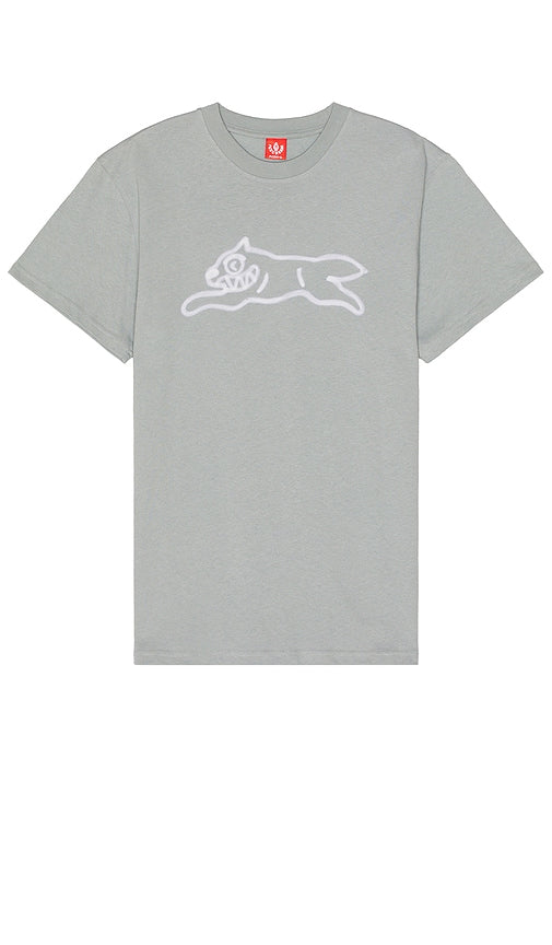 ICECREAM Burner Short Sleeve Tee in Grey - T-shirt à manches courtes ICECREAM Burner en gris - ICECREAM Burner 灰色短袖 T 恤 - ICECREAM Burner Kurzarm-T-Shirt in Grau - ICECREAM 버너 반팔 티셔츠 그레이 색상 - T-shirt a maniche corte Icecream Burner in grigio