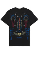 ICECREAM Chains Oversized Tee in Black - T-shirt oversize ICECREAM Chains en noir - ICECREAM Chains 黑色超大 T 恤 - ICECREAM Chains Übergroßes T-Shirt in Schwarz - ICECREAM 체인 오버사이즈 티셔츠 블랙 색상 - T-shirt oversize con catene di ICECREAM in nero