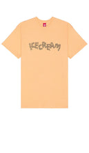 ICECREAM Links Tee in Orange - T-shirt ICECREAM Links en orange - 橙色 ICECREAM Links T 恤 - ICECREAM Links T-Shirt in Orange - ICECREAM 링크 티셔츠 - T-shirt con maglie Icecream in arancione