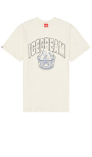 ICECREAM Toppings Short Sleeve Tee in White - T-shirt à manches courtes ICECREAM Toppings en blanc - ICECREAM Toppings 白色短袖 T 恤 - ICECREAM Toppings Kurzarm-T-Shirt in Weiß - ICECREAM Toppings 반팔 티셔츠 화이트 색상 - T-shirt a maniche corte Icecream Toppings in bianco
