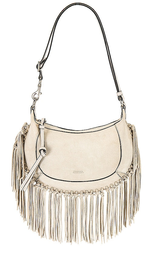 Isabel Marant Oskan Moon Bag in White