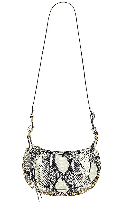 Isabel Marant Oskan Moon Bag in Cream