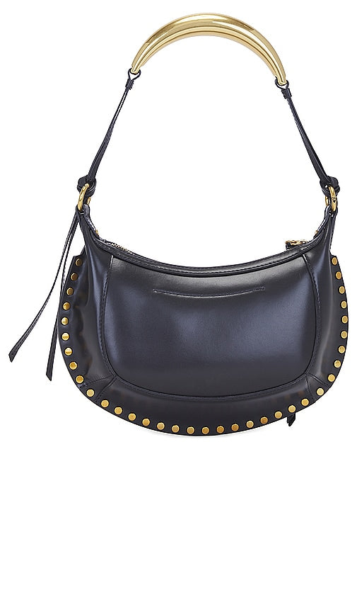 Isabel Marant Oskan Moon Bag in Black