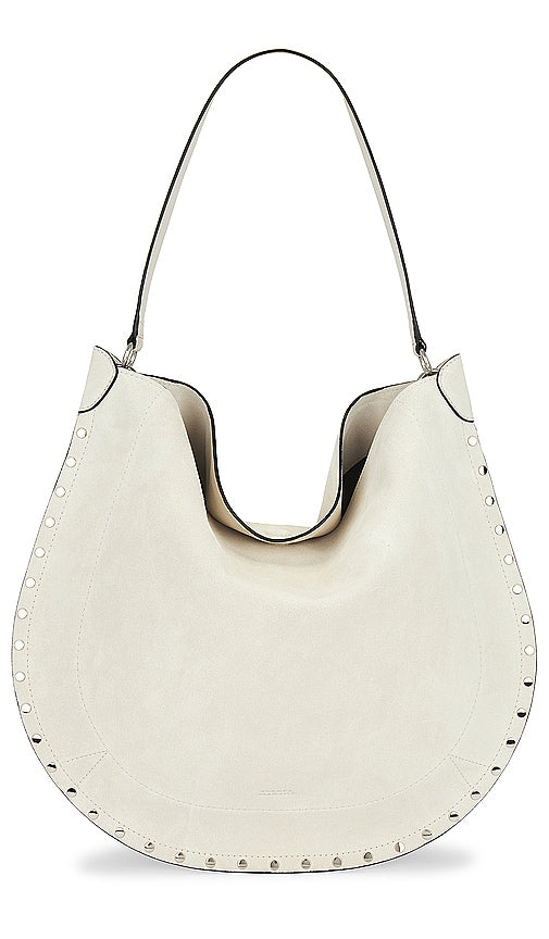 Isabel Marant Oskan Hobo Bag in White