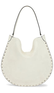 Isabel Marant Oskan Hobo Bag in White