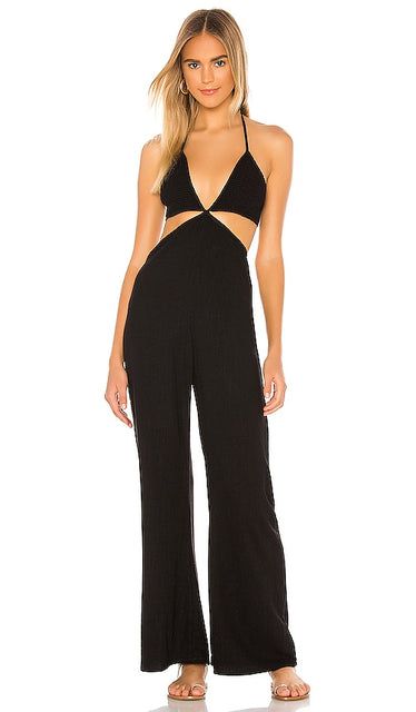 Indah Blaire Jumpsuit in Black - Combinaison Indah Blaire en noir - Indah Blaire 黑色连身裤 - Indah Blaire Overall in Schwarz - Indah Blaire 점프수트 - Tuta Indah Blaire in nero