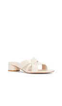 INTENTIONALLY BLANK Beatrix Heel in Cream
