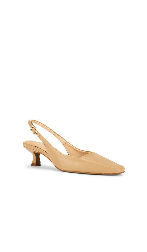INTENTIONALLY BLANK Parker Heel in Nude