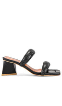 INTENTIONALLY BLANK Razzle Sandal in Black - INTENTIONNELLEMENT BLANK Sandale Razzle en Noir - 特意空白黑色 Razzle 凉鞋 - ABSICHTLICH BLANK Razzle Sandale in Schwarz - INTENTIONALLY BLANK Razzle 샌들 블랙 컬러 - Sandalo Razzle INTENTIONALLY BLANK in nero