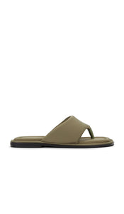 INTENTIONALLY BLANK Seoul Sandal in Olive | Smoke Flip Flop Sandals for Women