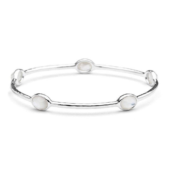 IPPOLITA 5-Stone Bangle Bracelet in Sterling Silver - ROCK CANDY