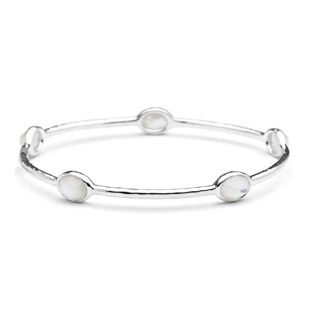 IPPOLITA 5-Stone Bangle Bracelet in Sterling Silver - ROCK CANDY
