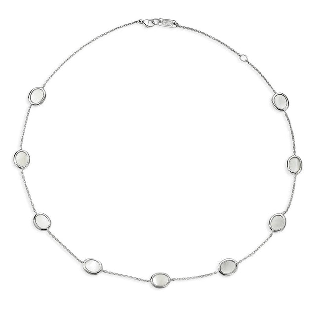 IPPOLITA 925 Silver Short Confetti Necklace in Mother-of-Pearl - POLISHED ROCK CANDY
