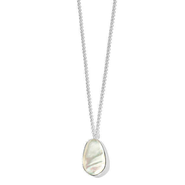 IPPOLITA Cushion-Cut Sterling Silver Pendant Necklace in Mother-of-Pearl Doublet - ROCK CANDY