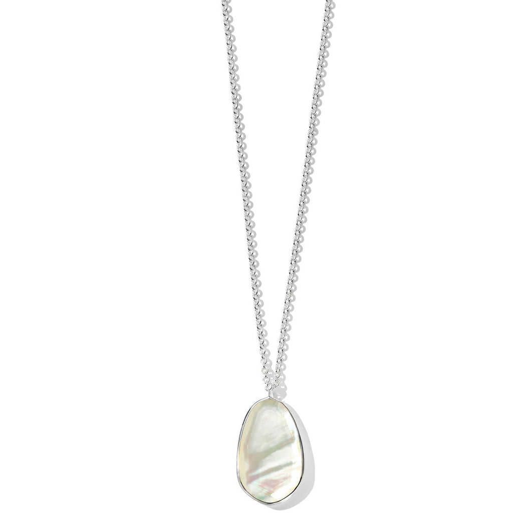 IPPOLITA Cushion-Cut Sterling Silver Pendant Necklace in Mother-of-Pearl Doublet - ROCK CANDY