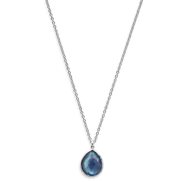 IPPOLITA Lapis Triplet Small Pendant Necklace in Sterling Silver - ROCK CANDY