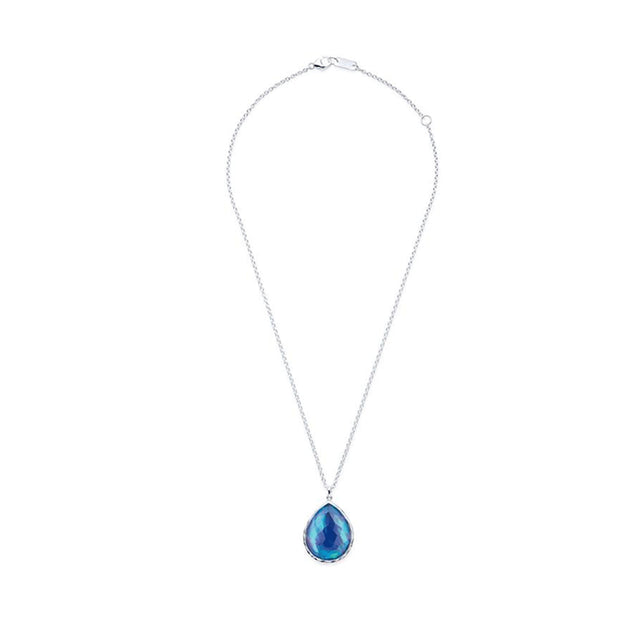 IPPOLITA Large Teardrop Pendant Necklace in Lapis - ROCK CANDY