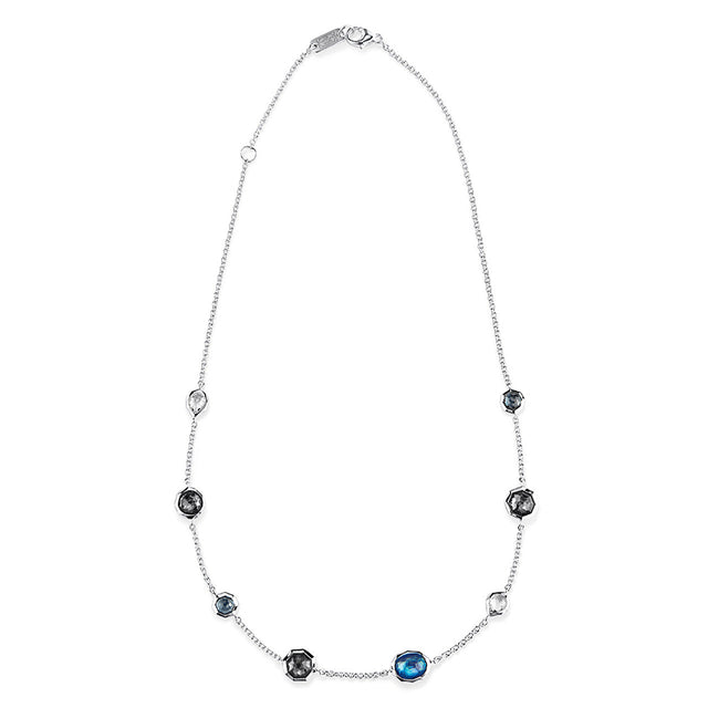 IPPOLITA Mini Station Necklace in Sterling Silver - ROCK CANDY