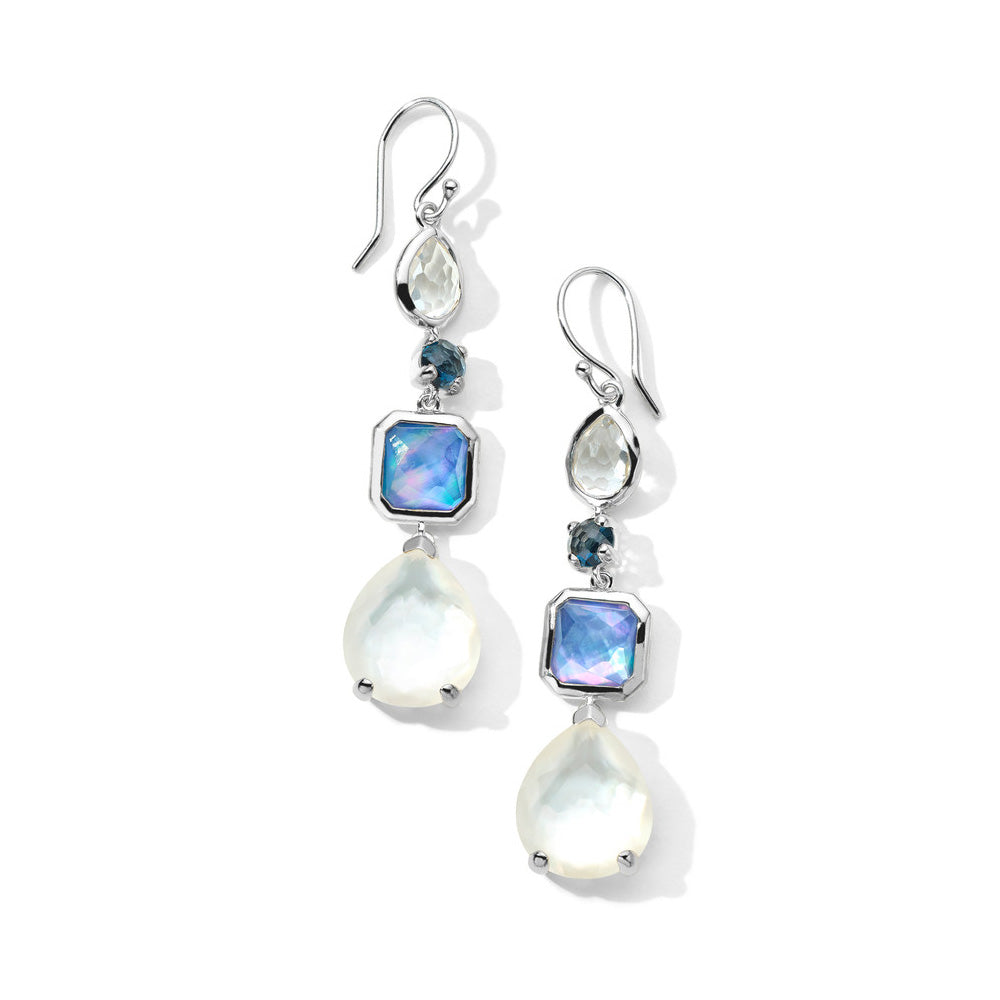 IPPOLITA Multi-Stone Sterling Silver Drop Earrings in Corsica - ROCK CANDY