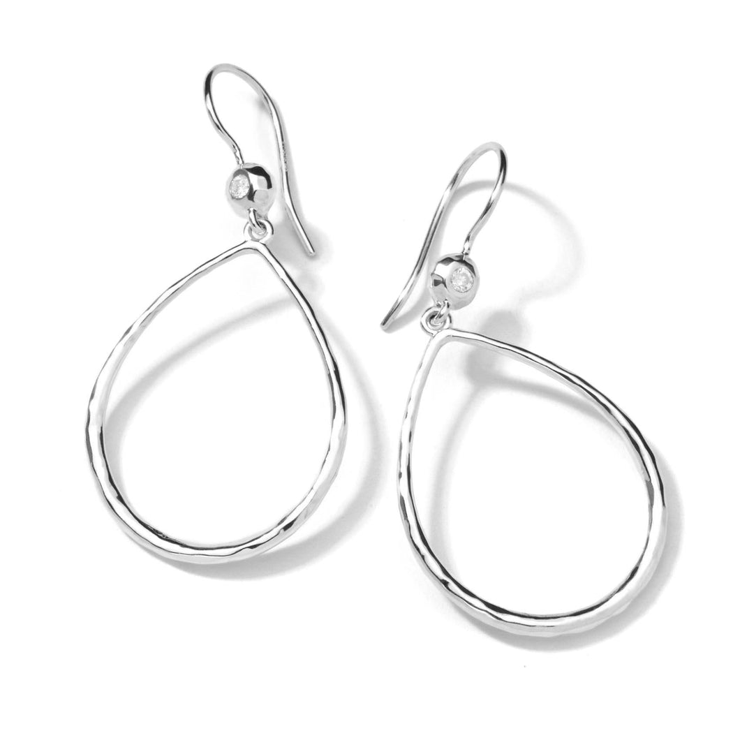 IPPOLITA Open Teardrop 1/20ctw Diamond Earrings - STARDUST
