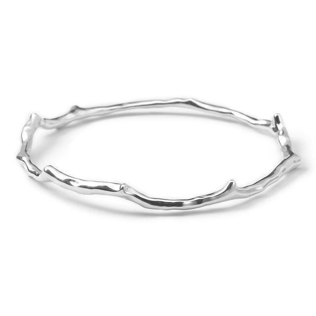 IPPOLITA Silver Branch Bangle Bracelet - CLASSICO