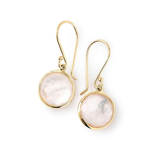 IPPOLITA Small Single Drop Earrings in Yellow Gold - LOLLIPOP