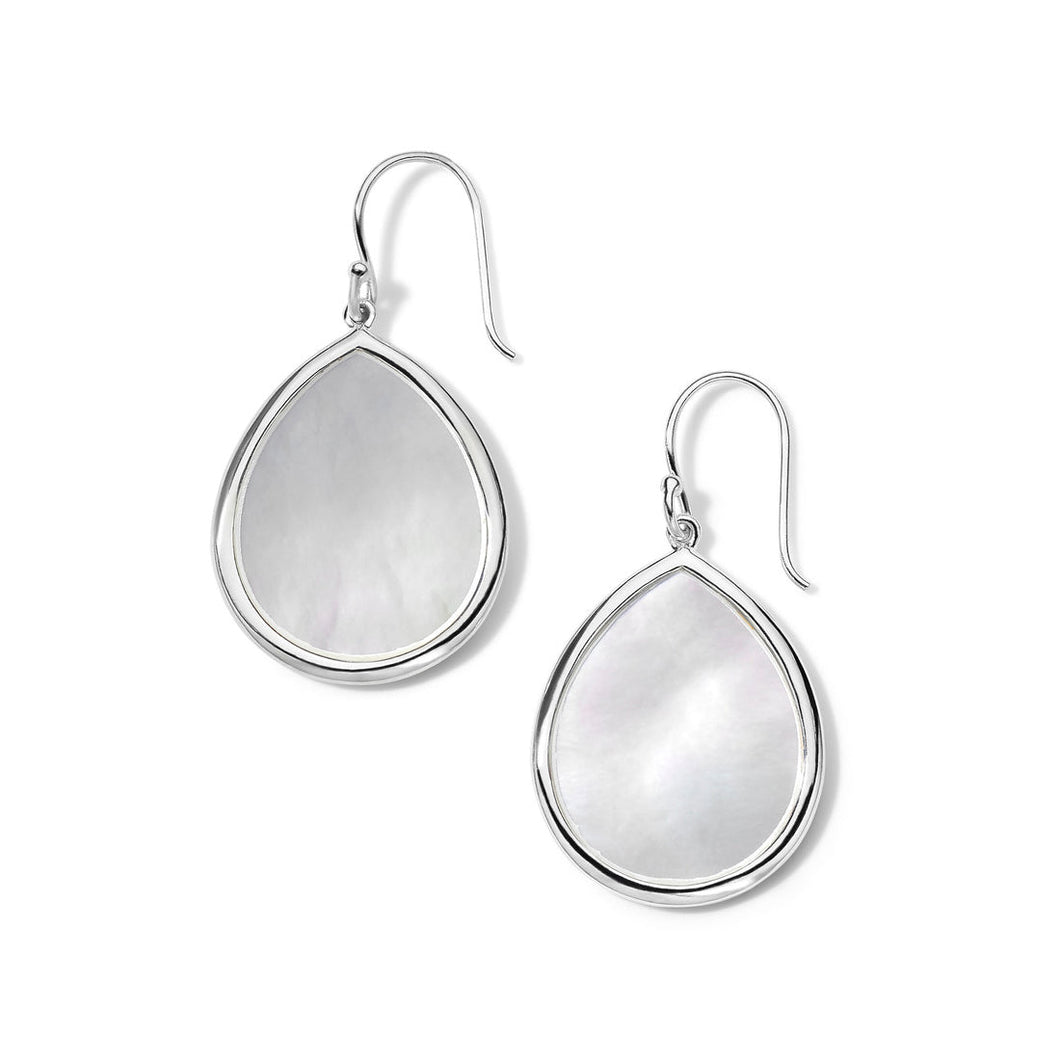 IPPOLITA Small Teardrop Earrings in Sterling Silver - POLISHED ROCK CANDY