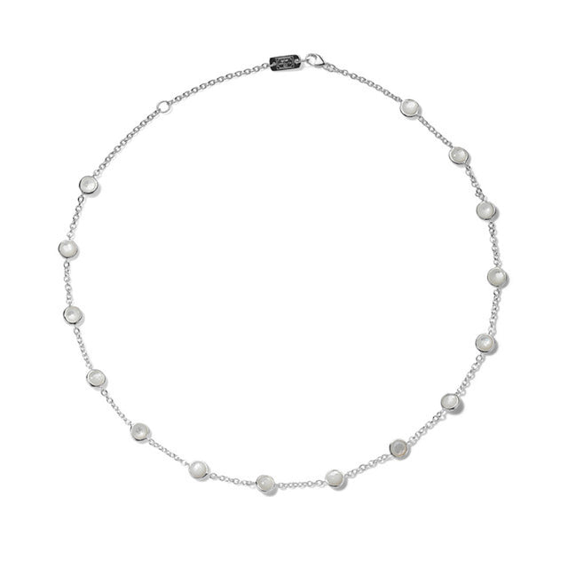 IPPOLITA Stone Station Necklace in Sterling Silver - LOLLIPOP