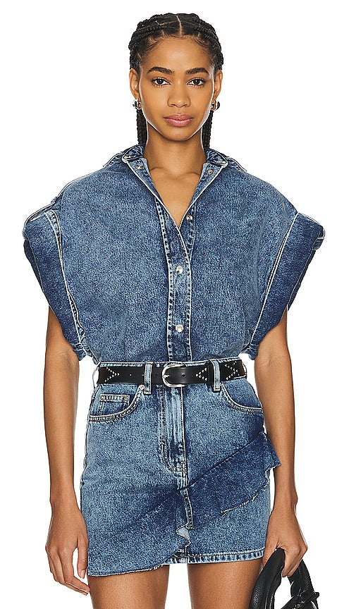 IRO Anglias Overshirt in Blue