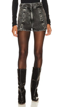 IRO Gennya Shorts in Charcoal - Short IRO Gennya en charbon de bois - IRO Gennya 木炭色短裤 - IRO Gennya Shorts in Anthrazit - IRO Gennya 차콜 쇼츠 - Pantaloncini IRO Gennya in carbone