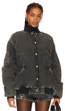 IRO Ilaro Bomber Jacket in Charcoal
