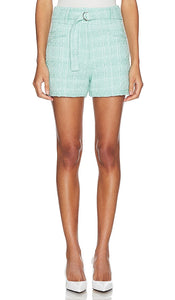 IRO Zaira Shorts in Mint - Short IRO Zaira en menthe - IRO Zaira 薄荷色短裤 - IRO Zaira Shorts in Mint - IRO Zaira 반바지 - Pantaloncini IRO Zaira color menta