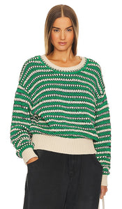 Isabel Marant Etoile Hilo Sweater in Green - Isabel Marant Etoile Pull Hilo en Vert - Isabel Marant 绿色 Etoile Hilo 毛衣 - Isabel Marant Etoile Hilo Pullover in Grün - Isabel Marant Etoile 힐로 스웨터 그린 색상 - Maglione Isabel Marant Etoile Hilo in verde